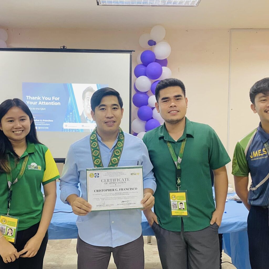 MENTORING SESSION: ENTREPRENEURIAL MINDSETTING